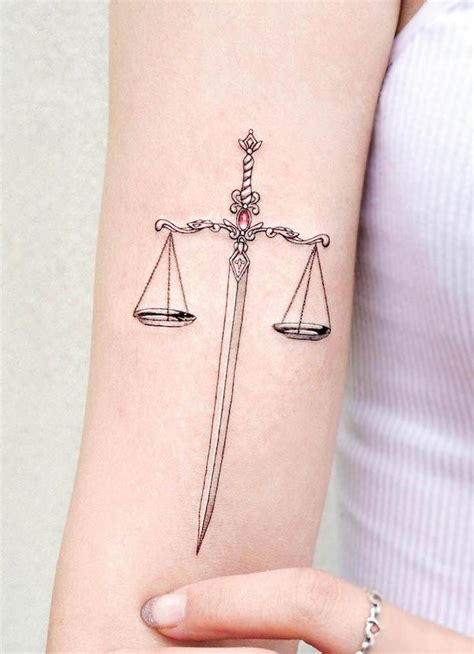 libra tattoo design|elegant libra tattoos.